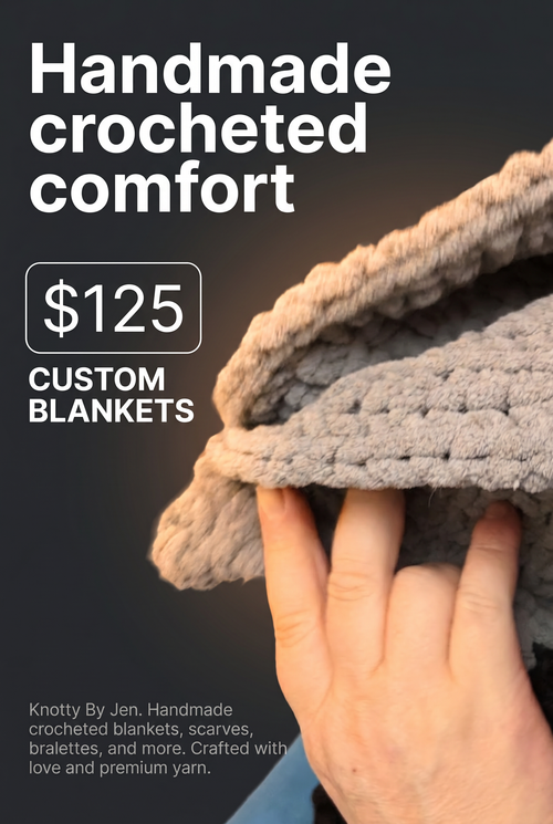 Crochet Double Blanket — Made to Order