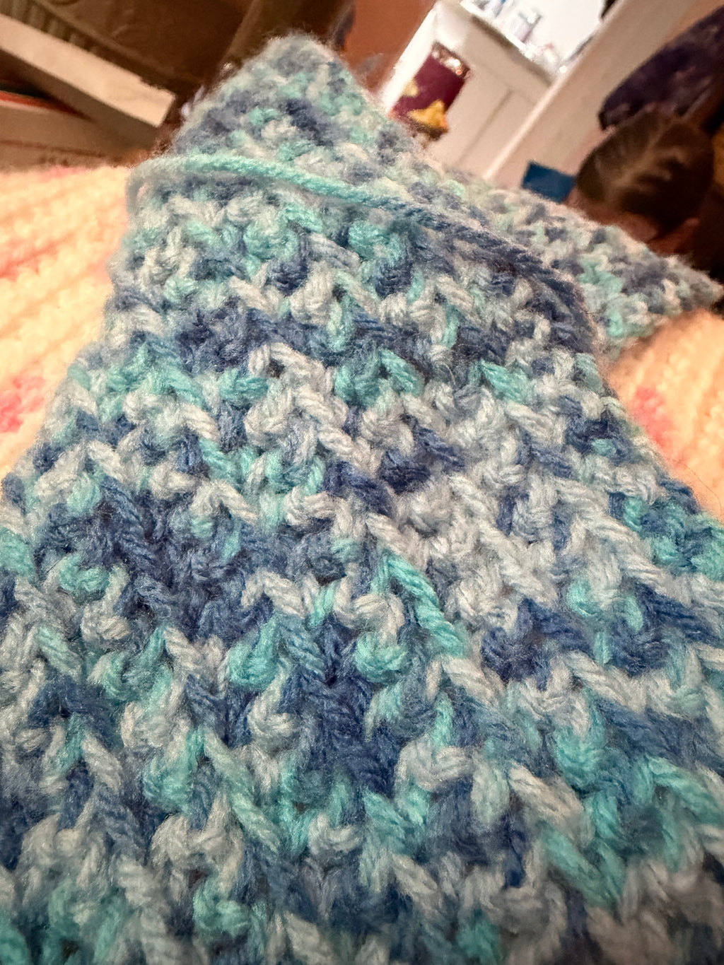Crochet Scarf — Handmade