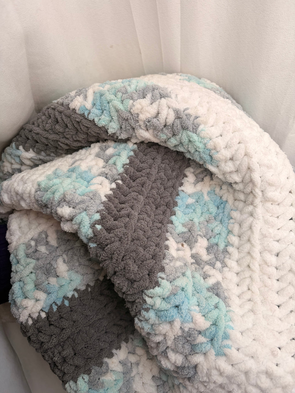 Chunky Crochet Blanket