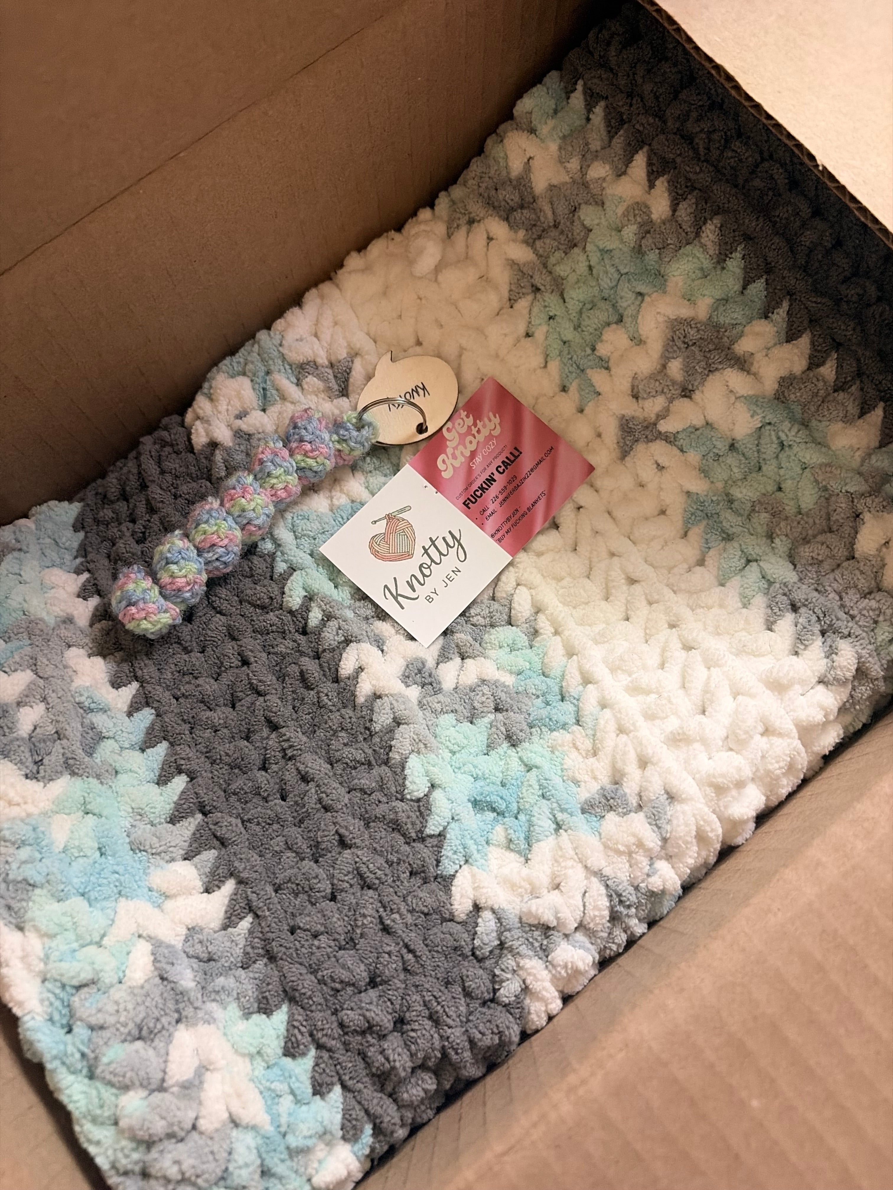 Crochet Double Blanket — Made to Order